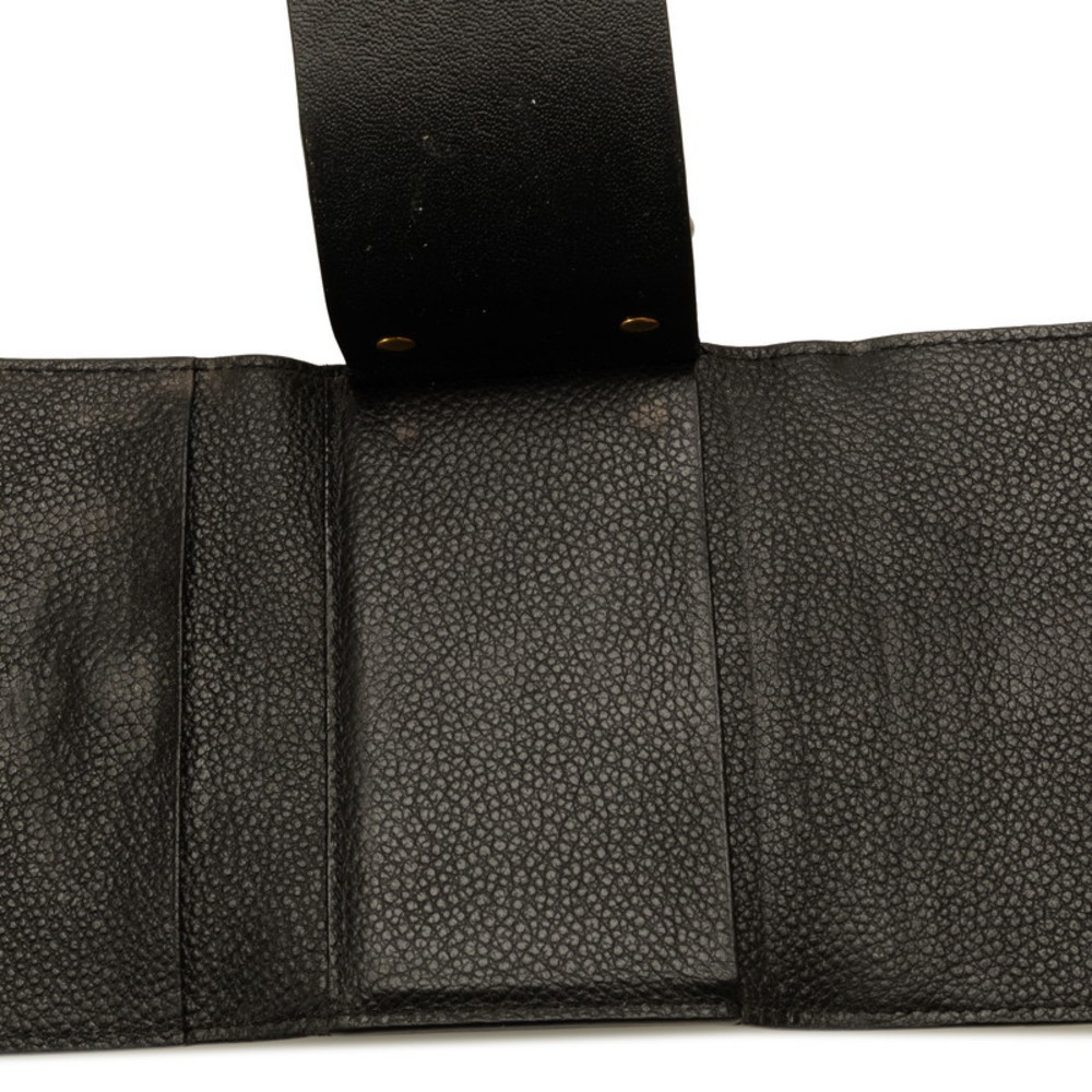 Saint Laurent Ysl Cassandra Key Case 6 Rows Black - image 8